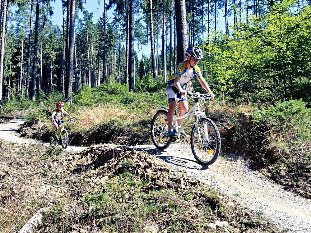 Trail rodeo for boys and dads