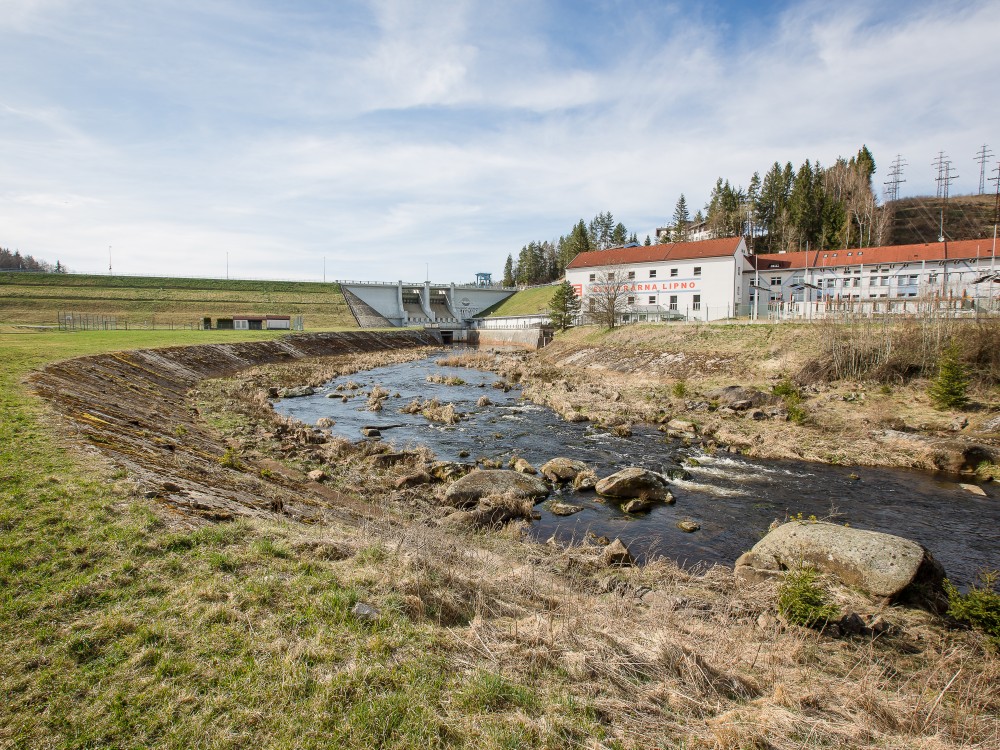 Wasserkraftwerk Lipno I.